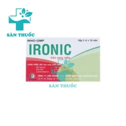 Ironic 162mg Mebiphar - Thuốc điều trị thiếu máu do thiếu sắt